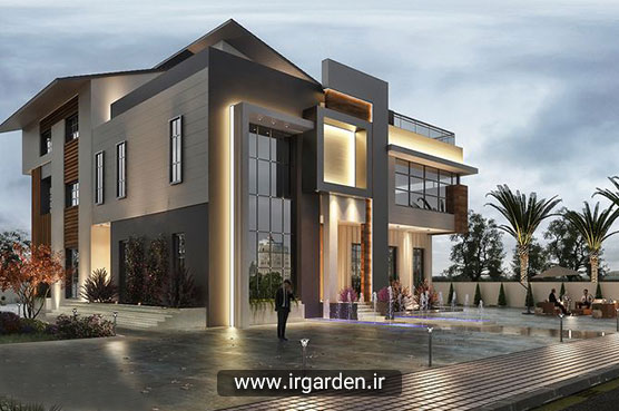 طراحی ویلا لاکچری و مدرن 3 اصول طراحی ویلا